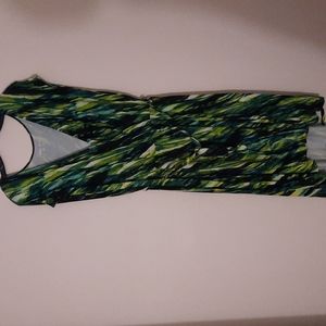 Ava & Viv Faux wrap dress 3x